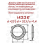 Шайба стопорная М22 DIN 9250 Schnorr S
